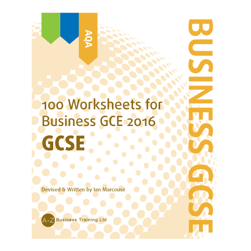 AQA Business Studies GCSE Worksheet | A-Z Business Training